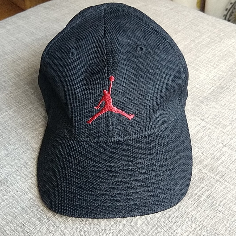 Vintage Air Jordan Jumpman Black Embroidered Hat Nike